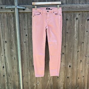 BUFFALO David Button AUBREY Mid-Rise Stretch Super Soft Ankle Grazer Jeans,4/27